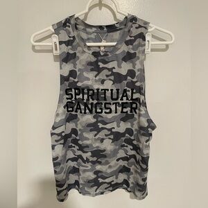 Spiritual Gangster workout top